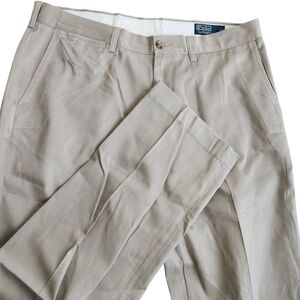 Vtg Polo Ralph Lauren Chino Pants Men's 36x30 Khaki Business Casual Office Work